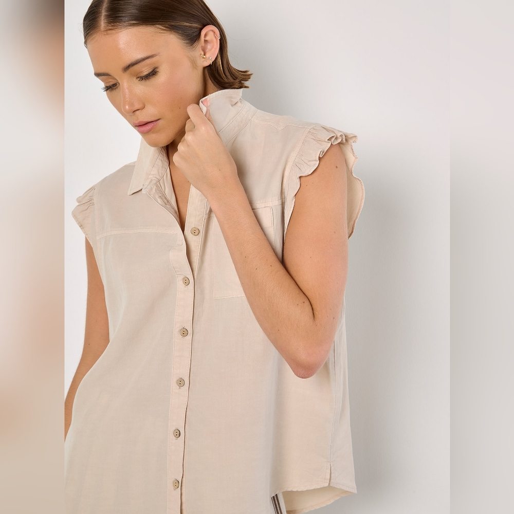 Tank With Flutter Sleeve - Picture 4 of 6